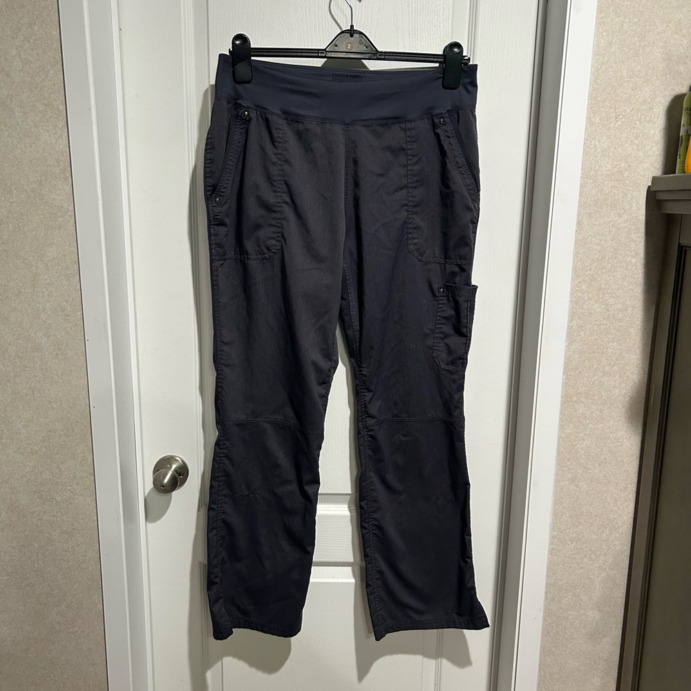 Healing Hands Yoga Scrub Pants gray large